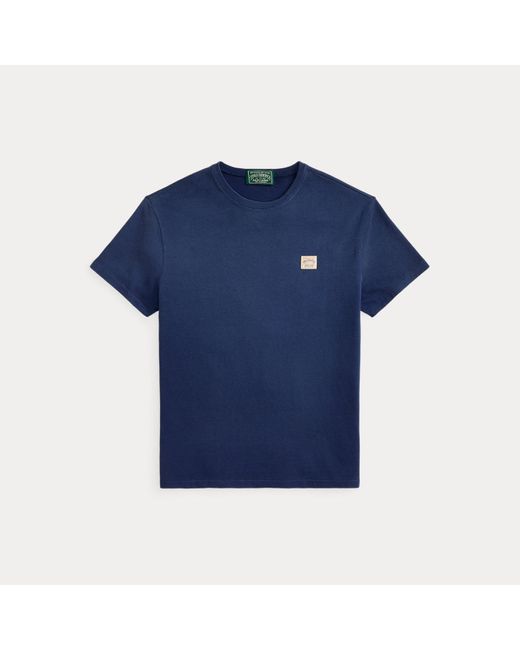 Polo Ralph Lauren Blue Classic Fit Polo Country T-Shirt for men