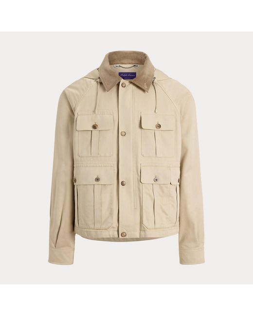 Ralph Lauren Natural Silk Four-Pocket Jacket for men