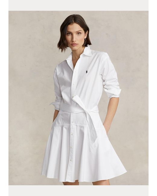 Ralph lauren white shirtdress Outlet