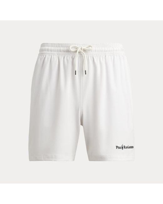 Polo Ralph Lauren White 14.5 Cm Traveller Classic Swimming Trunk for men