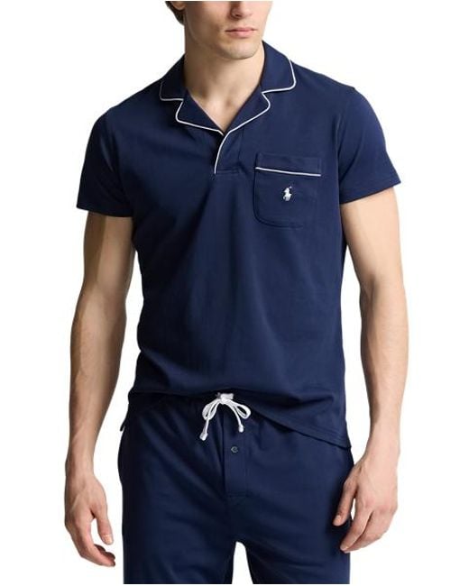 Pyjama En Interlock De Coton Polo Ralph Lauren pour homme en coloris Blue