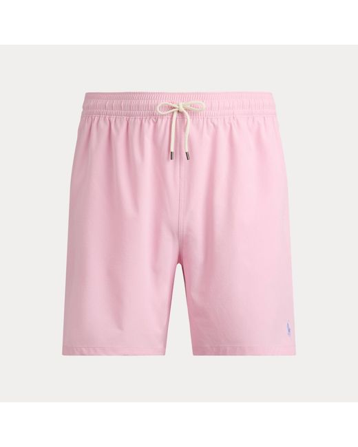 Polo Ralph Lauren Pink Traveller Classic Fit Swimming Trunks for men