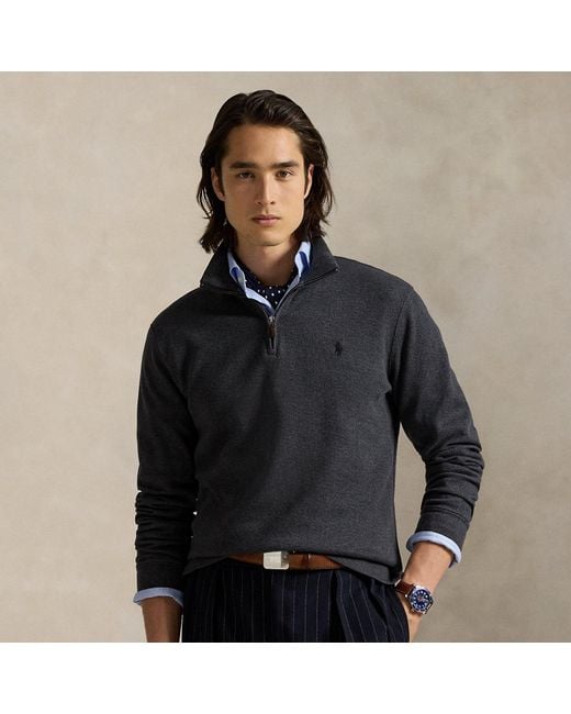 Jersey En Espiga Estate-Rib Polo Ralph Lauren de hombre de color Black