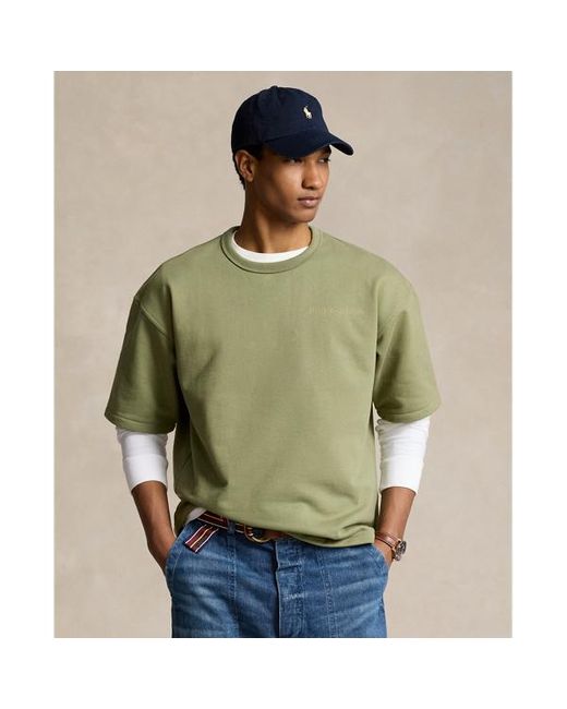 Polo Ralph Lauren Green Relaxed Fit Logo Heavyweight Sweatshirt for men