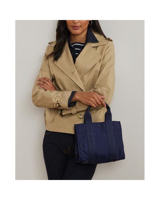 Tote Stevie piccola in nylon di Ralph Lauren in Natural