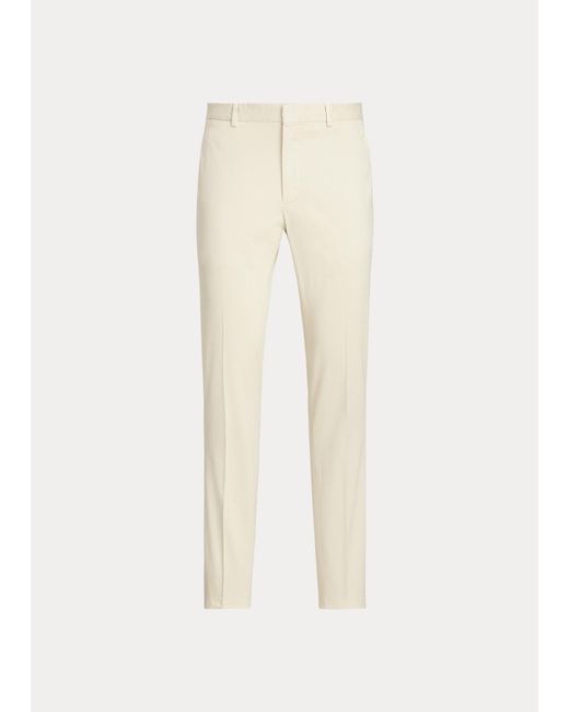 Ralph Lauren Natural Garment-dyed Stretch Chino Suit Trouser for men