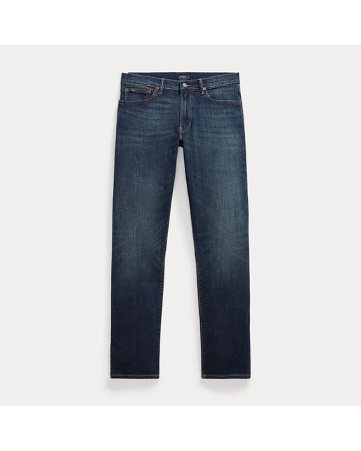 Polo Ralph Lauren Blue Hampton Straight Stretch Jean for men