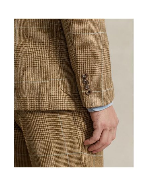 Polo Ralph Lauren Kariertes Tweedsakko Polo Soft in Brown für Herren