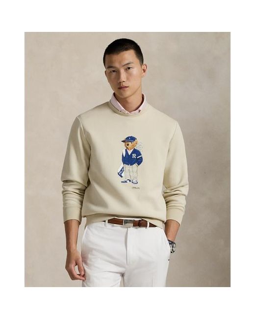Ralph Lauren Natural Polo Bear Performance Sweatshirt for men
