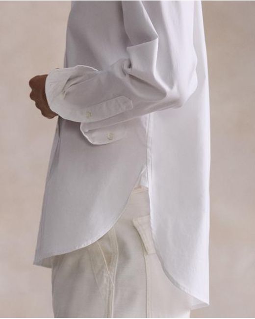 Ralph Lauren Gray Relaxed Fit Cotton Shirt