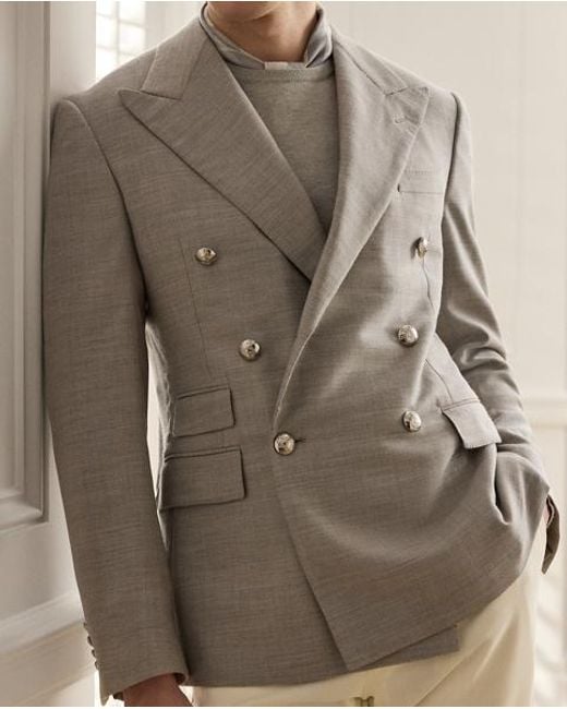 Ralph Lauren Gray Ralph Lauren Handmade Cashmere Jacket for men