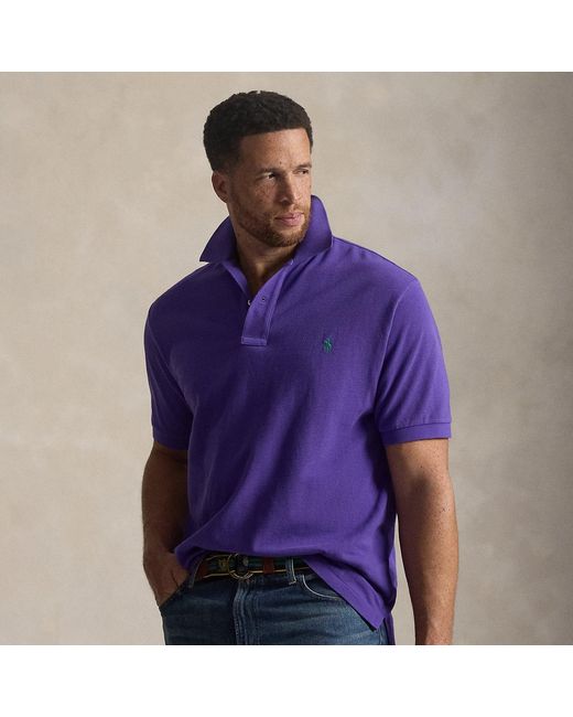Polo Ralph Lauren Purple The Iconic Mesh Polo Shirt for men