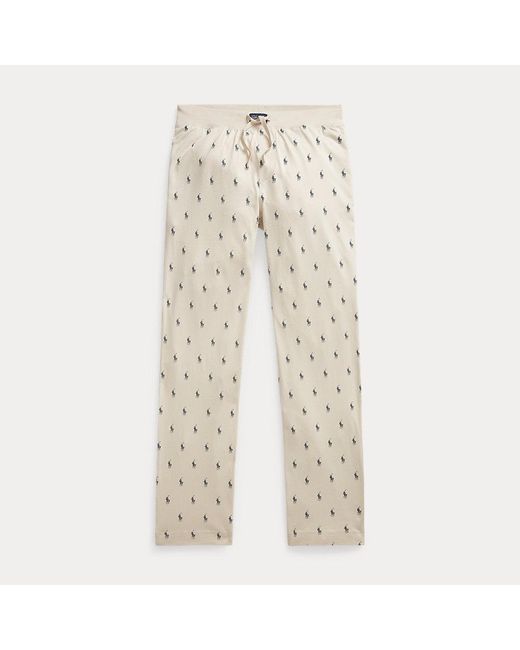 Polo Ralph Lauren Natural Signature Pony Jersey Pyjama Trouser for men