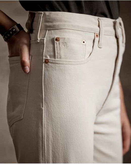 RRL Natural Straight Leg Fit Jean