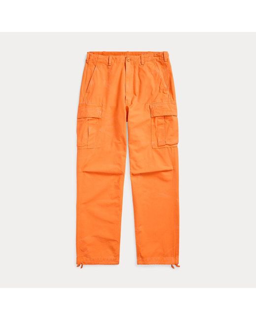 Pantalón cargo de ripstop Relaxed Fit Polo Ralph Lauren de hombre de color Orange