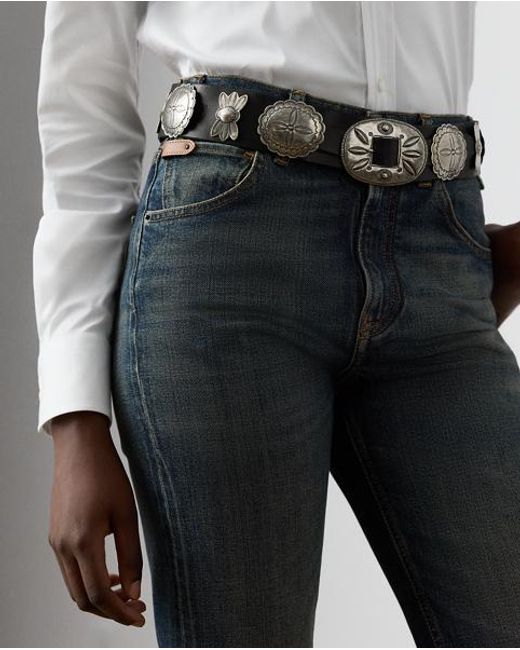 Ralph Lauren Black Kaida Relaxed Bootcut Jean
