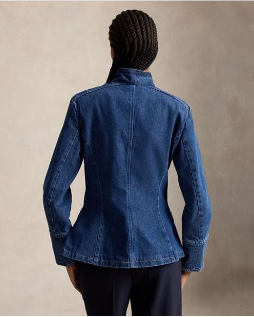 Polo Ralph Lauren Blue Denim Utility Jacket