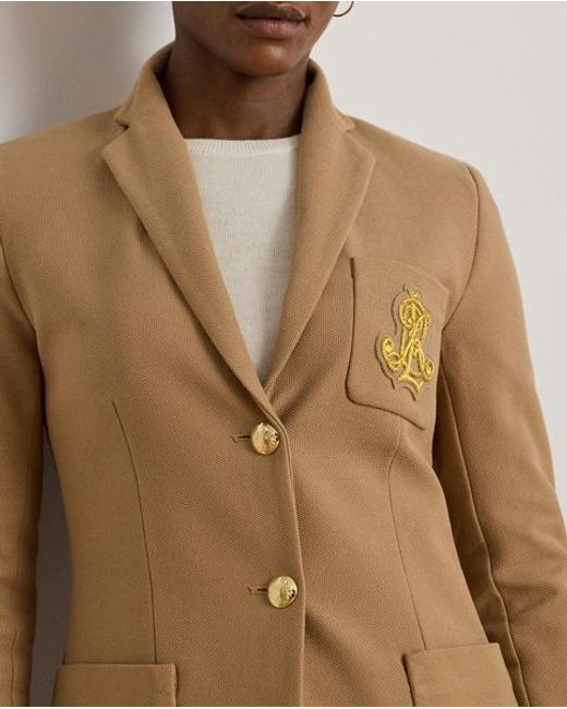 Ralph Lauren Green Ralph Lauren Bullion Jacquard Blazer