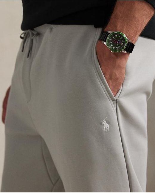 Polo Ralph Lauren Gray Double-Knit Jogger Pant for men