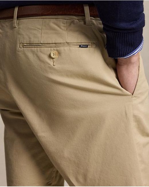 Polo Ralph Lauren Blue 24 Cm Greenwich Slim Fit Chino Shorts for men