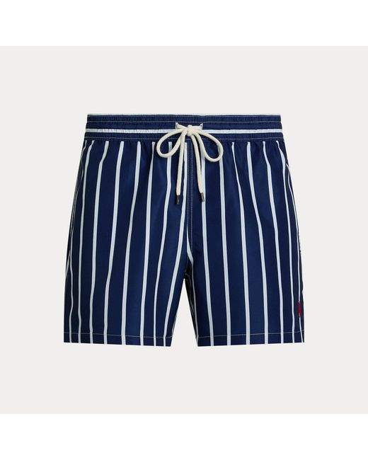 Polo Ralph Lauren Blue 11.5 Cm Traveler Slim Fit Swimming Shorts for men