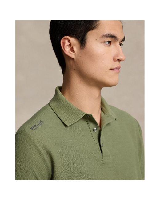 RLX Ralph Lauren Custom-Slim-Fit CLARUS-Poloshirt in Green für Herren
