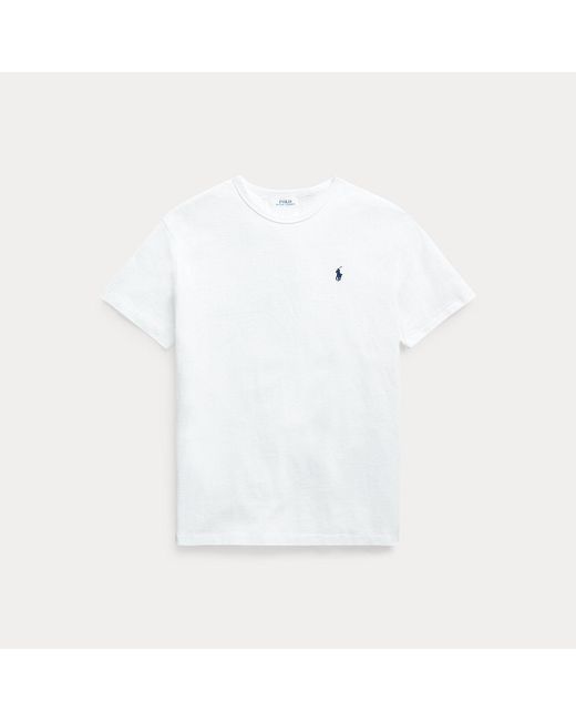 Polo Ralph Lauren White Classic Fit Heavyweight Jersey T-shirt for men