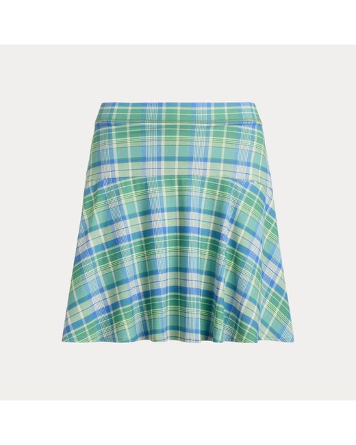 Ralph Lauren Blue Plaid Long Skort