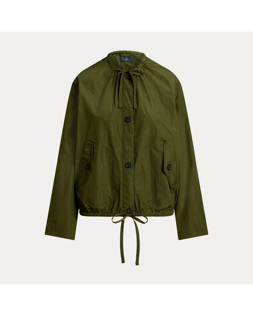Polo Ralph Lauren Green Drawstring Windbreaker