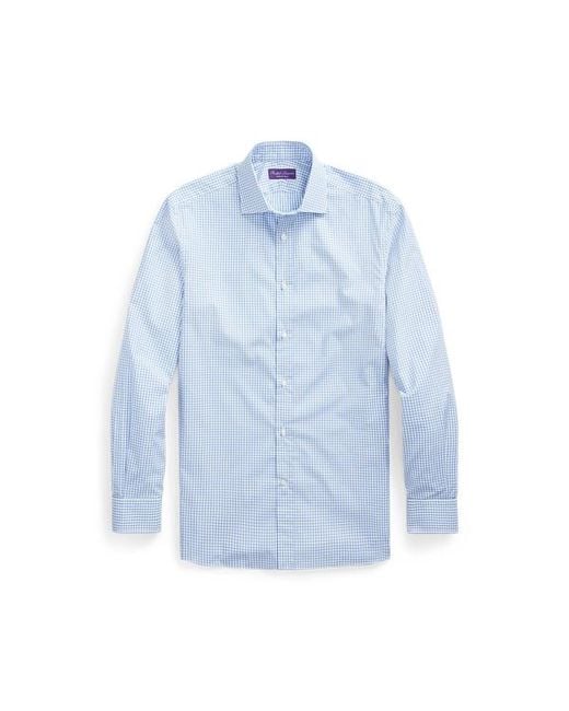 Ralph Lauren Gray Ralph Lauren Tattersall Twill Shirt for men