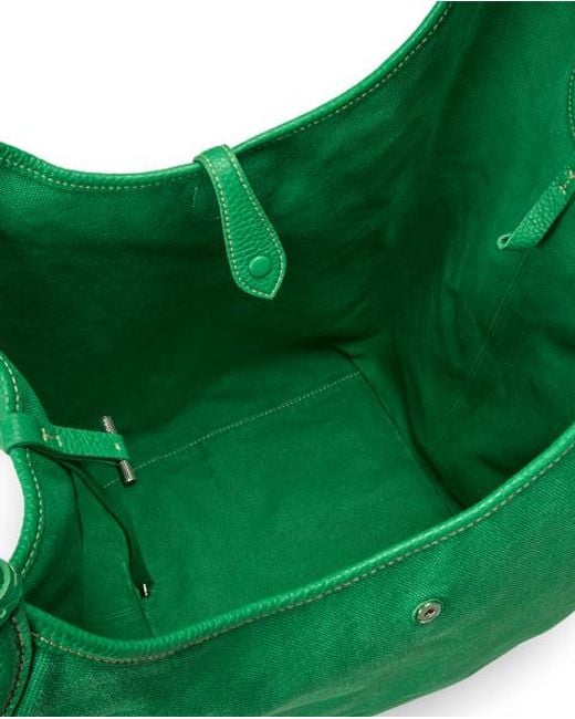 Polo Ralph Lauren Grote Canvas Polo Play Draagtas in het Green