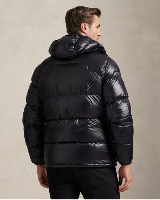 Ralph Lauren Black The Gorham Glossed Down Jacket for men