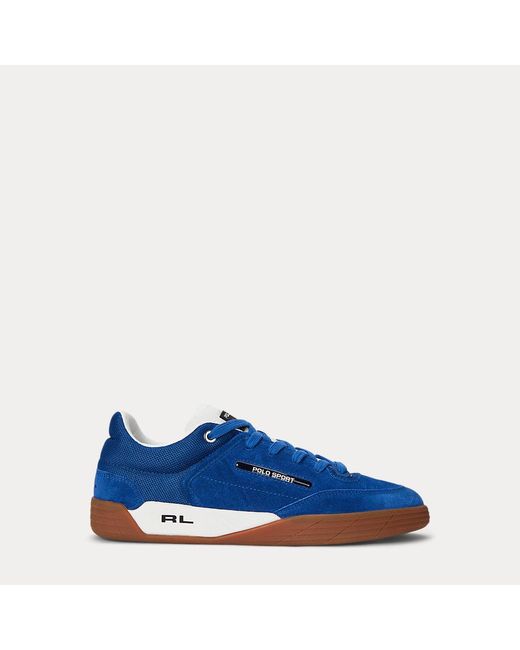 POLO RALPH LAUREN PS150スエード＆メッシュスニーカー POLO RALPH LAUREN PS150スエード＆メッシュスニーカー (POLO