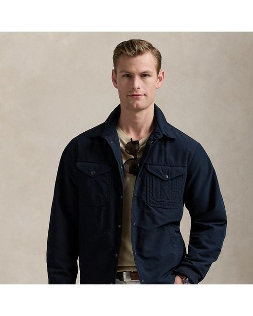 Polo Ralph Lauren Blue The Pearson Shirt Jacket for men