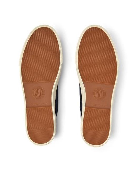 RRL Blue Canvas Trainer for men
