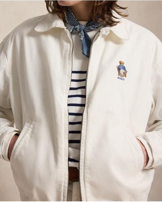 Polo Ralph Lauren Gray The Polo Bear Big Jacket for men