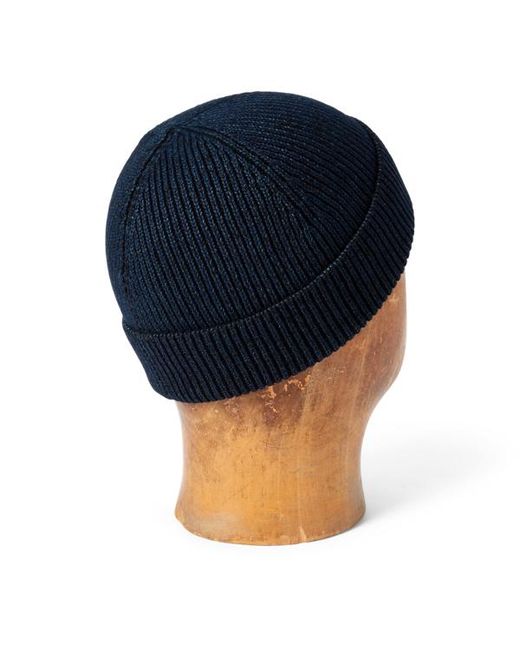 RRL Blue Indigo-dyed Cotton Watch Cap for men