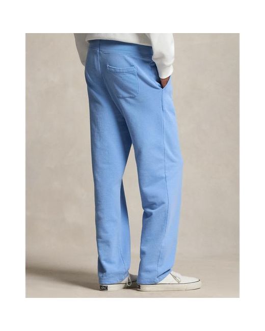 Polo Ralph Lauren Blue Loopback Fleece Drawstring Pant for men