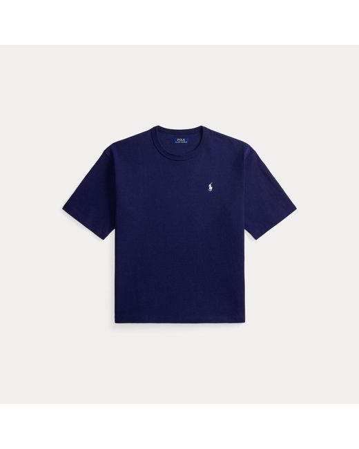 Polo Ralph Lauren Blue Relaxed Fit Jersey Crewneck T-Shirt for men