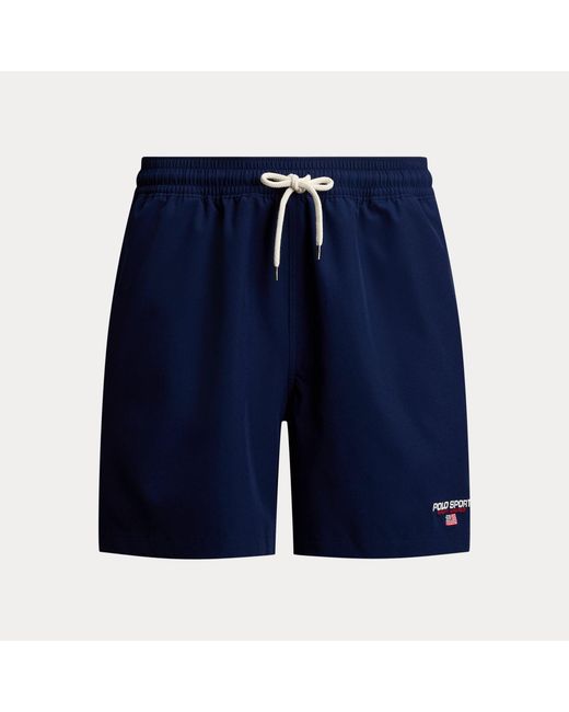 Polo Ralph Lauren Blue 14.5 Cm Traveller Swimming Shorts for men