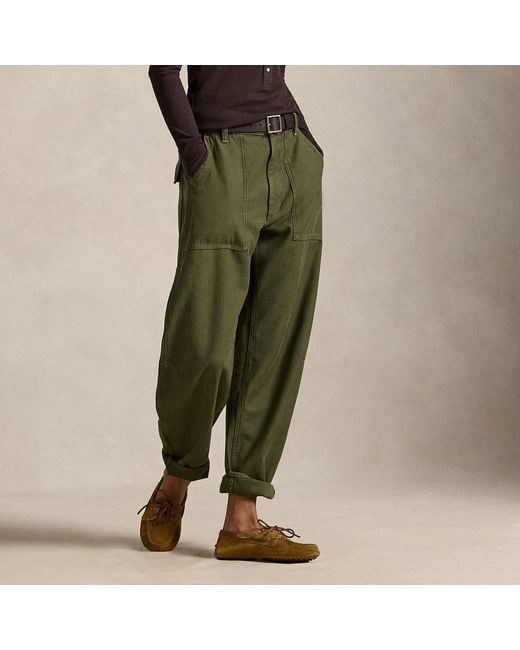 Polo Ralph Lauren Green Ricky Tapered Trousers