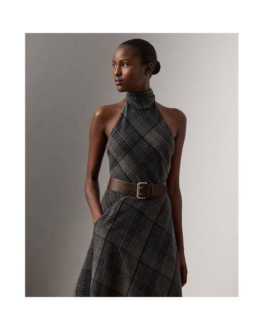 Camicia Chilton in lana scozzese di Ralph Lauren in Gray
