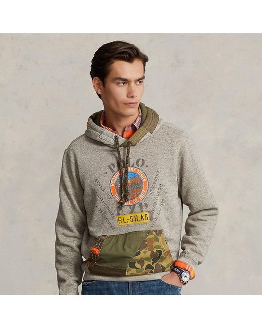 Polo Ralph Lauren Fleece Graphic Hoodie for Men | Lyst