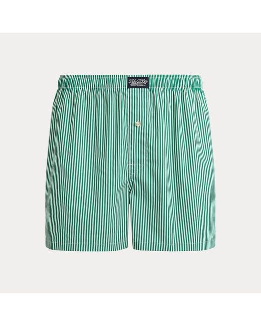 Polo Ralph Lauren Green Classic Cotton Boxer for men