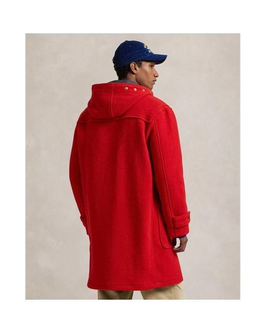 Ralph lauren toggle coat mens clearance