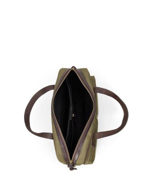 Bolsa De Viaje De Loneta Y Piel Polo Ralph Lauren de hombre de color Green