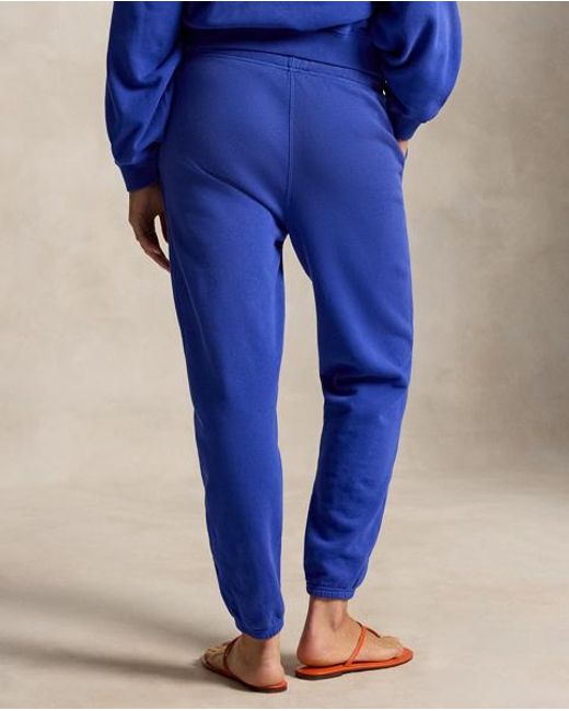 Polo Ralph Lauren Blue Lightweight Drawstring Tracksuit Bottom