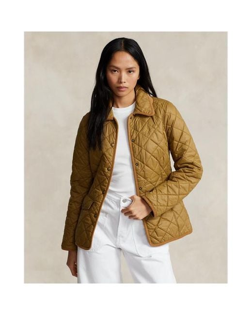 Polo Ralph Lauren Brown Quilted Jacket