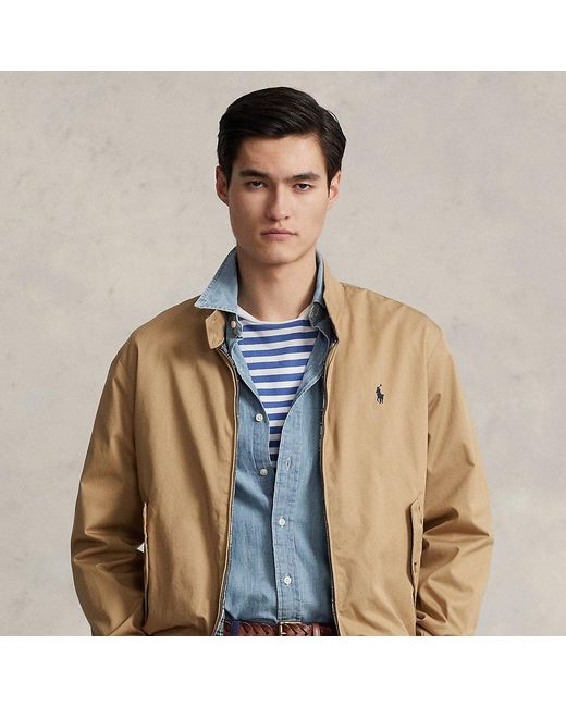 Chaqueta de sarga Polo Ralph Lauren de hombre de color Marrón | Lyst