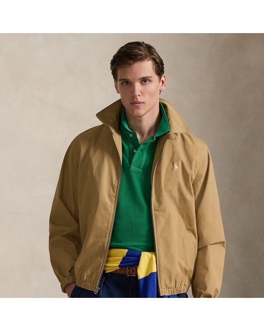Polo Ralph Lauren Green The Bayport Poplin Jacket for men